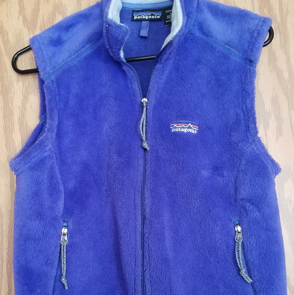 Patagonia fuzzy vest
